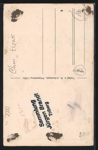 AK Weissenburg i /Els., Bayern-Denkmal