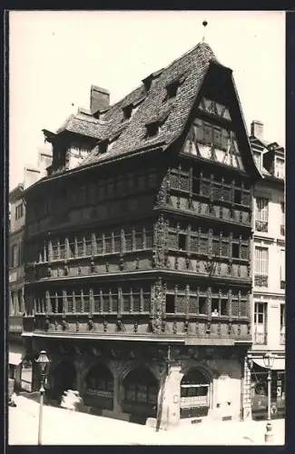 AK Strasbourg, Maison Kammerzell avec son architecture médiévale ornée