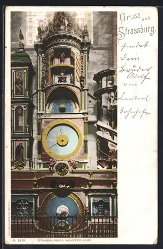 AK Strasbourg, Horloge astronomique de la cathédrale