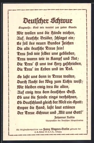 AK Hannover, Neuntes Deutsches Sängerfest 1924, Ganzsache