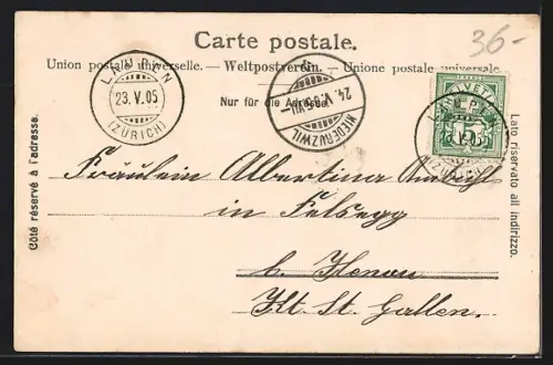 AK Wald /ZH, Alp Scheidegg, Kinder der Wirtsleute