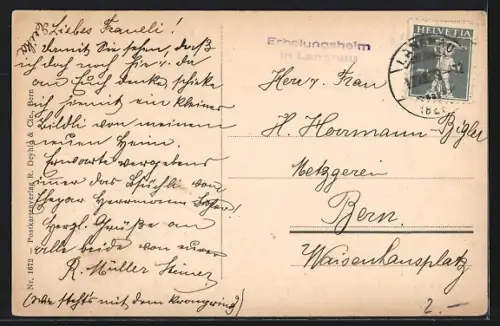 AK Langnau /Emmental, Erholungsheim