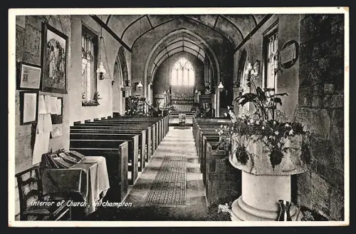 AK Witchampton, Interior of Church