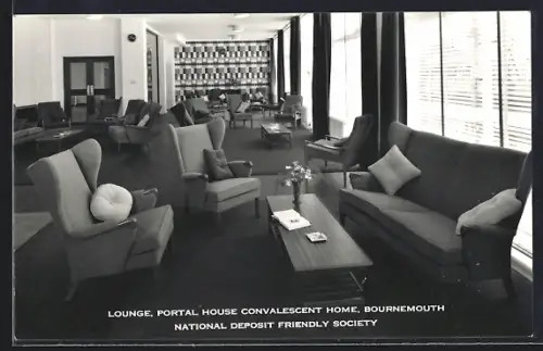 AK Bournemouth, Portal House Convalescent Home, National Deposit Friendly Society, Lounge