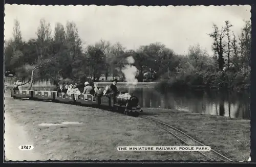 AK Poole, The Miniature Railway in the Park