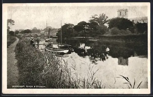 AK Wareham, River and Church