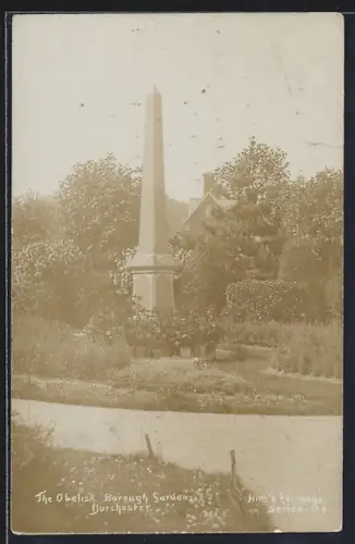 AK Dorchester, Borough Gardens, The Obelisk