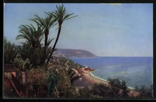 AK Photochromie NR. 2640: Bordighera, Riviera di Ponento