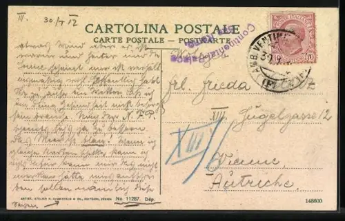 AK San Remo, Giardino dell` Imperatrice