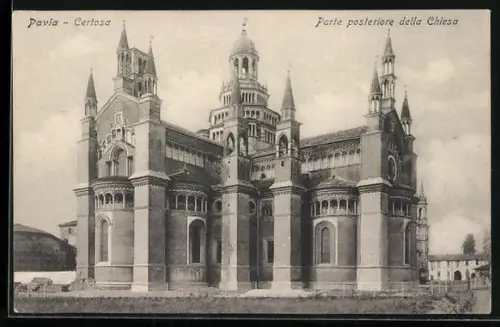 AK Pavia, Parte posteriore della Chiese