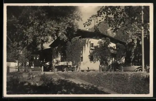 Foto-AK S. Leonardo, Casa Nativa Andreas Hofer