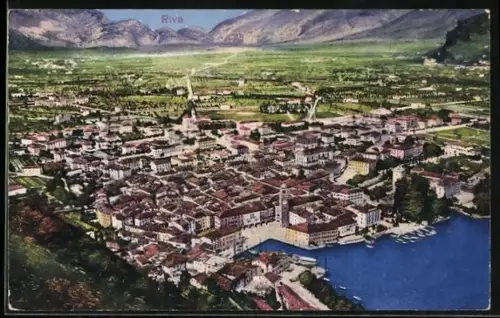 AK Riva, Ortsansicht aus der Vogelschau