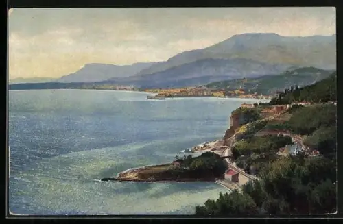 AK Photochromie NR 2620: Riviera di Poente, Mortola