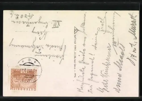 AK Ramsau, Panorama mit Dachstein