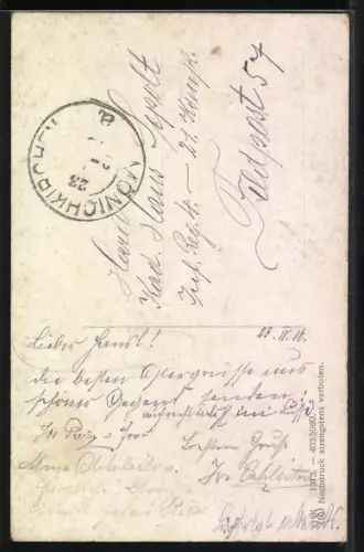 AK Mönichkirchen a. Wechsel, Hotel Lang am Ortseingang