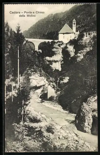 AK Cadore, Ponte e Chiesa della Molina