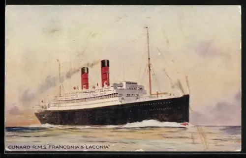 AK Passagierschiff RMS Franconia, Cunard Line