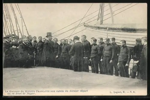 AK Segelschiff Smet de Nayer, Ministre Francotte