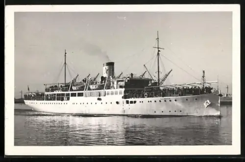 AK Passagierschiff PB Dalmacija auf See