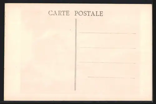 AK Solutré, Fouilles 1925, Ouvrier dégageant des ossements de chevaux dans le Magma