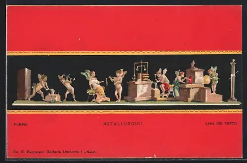 AK Pompei, Casa dei Vettii, Metallurgici