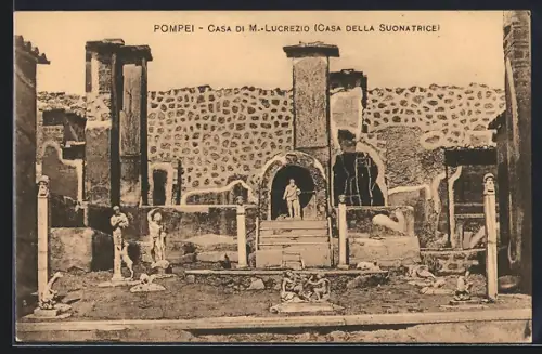 AK Pompei, Casa di M. Lucretius, Casa delle Suonatrice