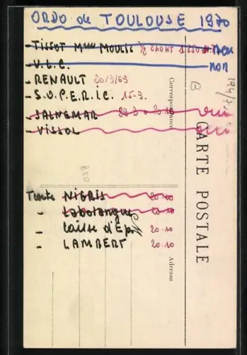 AK Chateauneuf-du-Faou, Jeune Fille