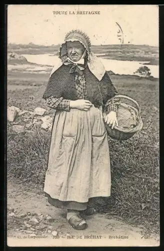 AK Ile de Bréhat, Brehatine, Toute la Bretagne