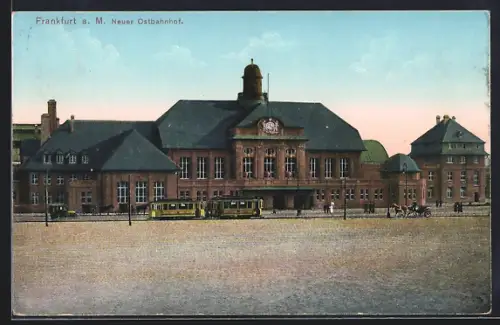 AK Frankfurt / Main, Neuer Ostbahnhof