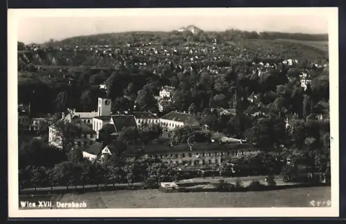 AK Wien, Dornbach, Blick ins Tal