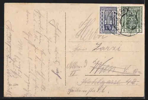 AK Seebenstein /N.-Oe., Teilansicht mit Schloss aus der Vogelschau