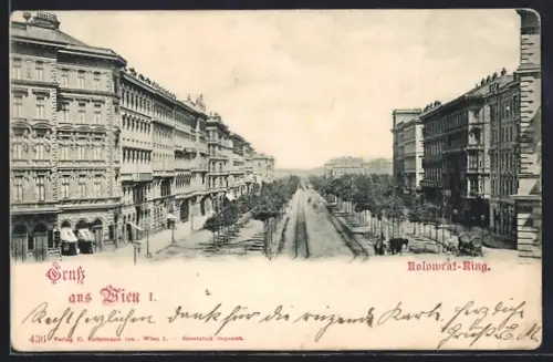 AK Wien, Blick über den Kolowrat-Ring