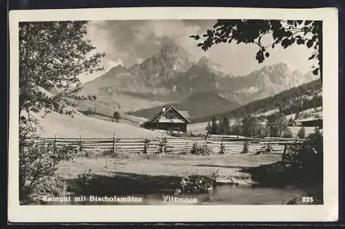 AK Filzmoos, Raingut mit Bischofsmütze