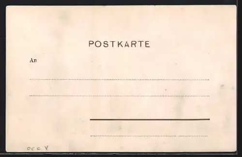 AK Lofer, Brunnen am Gasthof zur Post