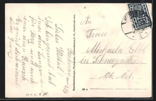 AK Reichenau /Mühlkreis, Teilansicht mit Kirche