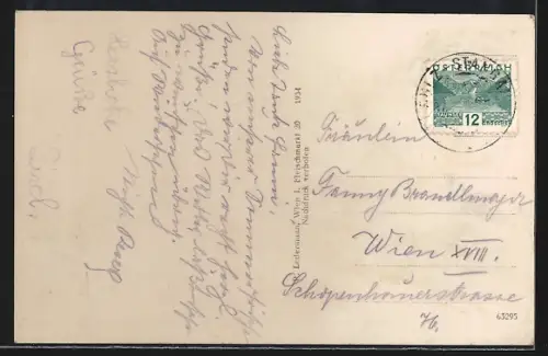 AK Sulz, Ortsansicht mit Bergpanorama