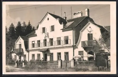AK Aspang /N. Ö., Gasthof Schlössl