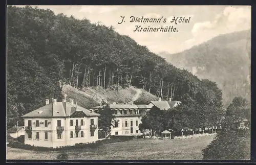 AK Baden /N.-Oe., J. Dietmann`s Hotel Krainerhütte