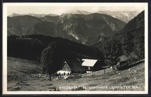 AK Mariazell, Köckensattel, Gasthaus Leodolter