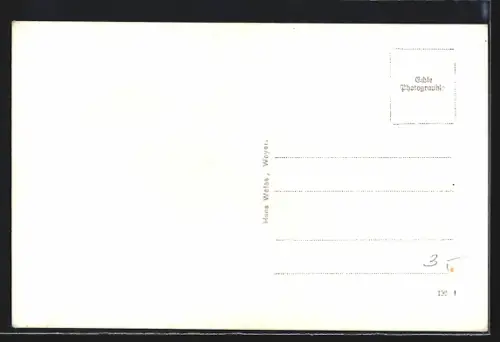 AK Weyer a. d. Enns, Strassenpartie mit Kirche und Ennsberg
