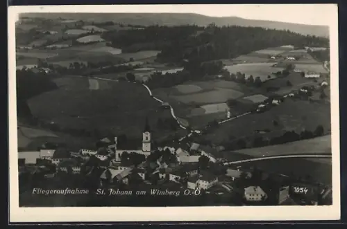 AK St. Johann am Wimberg, Fliegeraufnahme