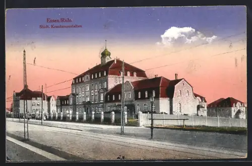 AK Essen /Ruhr, Städt. Krankenanstalten