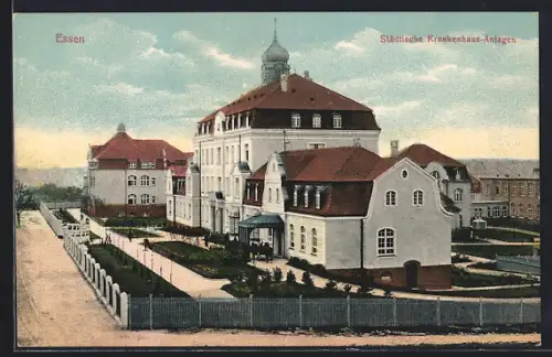 AK Essen, Städtische Krankenhaus-Anlagen