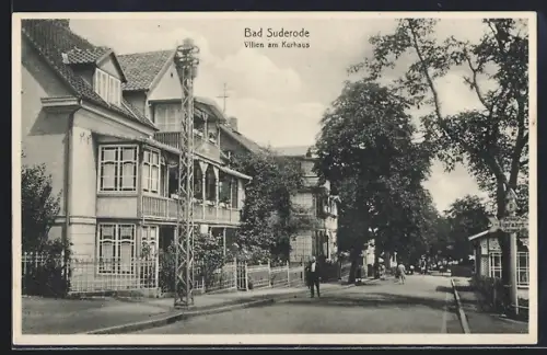 AK Bad Suderode, Villen am Kurhaus