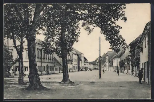 AK Königsbrück, Innere Kamenzer Strasse