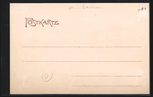 AK Colditz i. Sa., Muldenbrücke, Schloss, Kirche