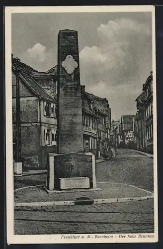 AK Frankfurt-Bornheim, Der hohe Brunnen