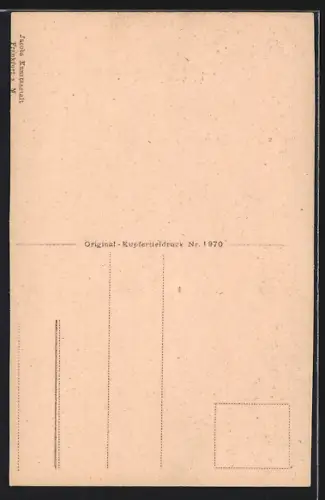 AK Alt-Frankfurt, Bendergasse, Geschäftshaus Gg. A. Bechtold