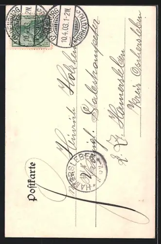 AK Oldenburg / O., Gertruden-Kapelle, Kirchhofslinde