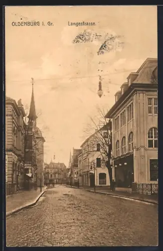 AK Oldenburg i. Gr., Langestrasse
